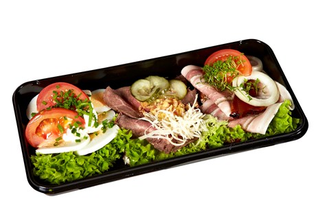 Let smørrebrød, 3 styk