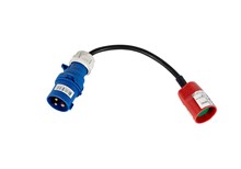 Adaptor 230v, 16 amp cee