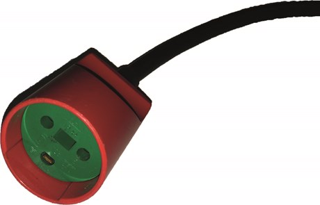 Strømstik inkl. 2.0 kW, udendørs 